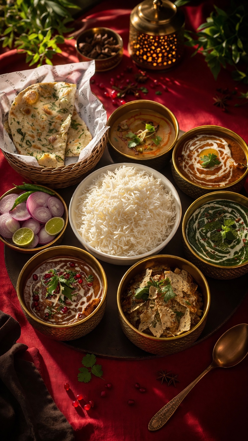 AUREA dining spread